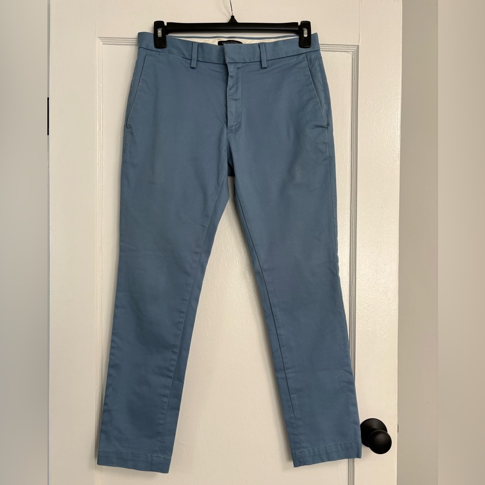 Men’s Banana Republic Fulton Chino Pants W31/L30 light blue color